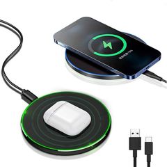 Wireless Charger Pad for iPhone 14 13 12 11 Pro Max X Samsung Xiaomi Phone Chargers Induction Fast Charging Dock Station