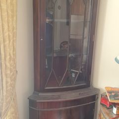 Antique Corner Display Unit