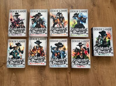 Skulduggery Pleasent books