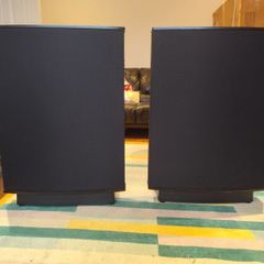 Quad ESL63 Speakers Boxed with stands