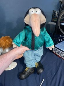 Vintage Dustin the Turkey - Nostalgia The Den WorkingThe Den Den2 RTE Kids 1990s Talking Plush Toy.