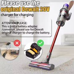 DW20V11S Battery Adapter For Dewalt 20V Li-Ion Battery To For Dyson V11 SV15 Battery Work With V11 Series Vacuum Cleaner