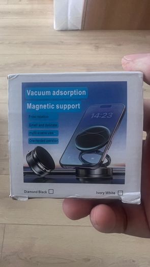 Vacuum Magnetic Phone Mount