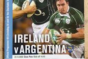 2008 Ireland v Argentina - November International Programme