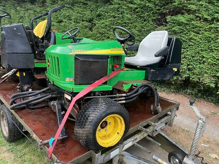 John Deere mowers