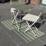 Ikea Garden Bistro Set - Like new Image 2
