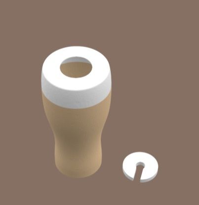 Pint Glass Christmas Light Covers