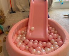 Soft Padded Ball Pit with Balls & Slide
