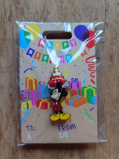 Disney pin Happy Birthday