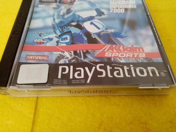 Jeremy McGrath Supercross Super cross PlayStation 1 Ps1 Games PlayStation 2 Ps2 Games Original