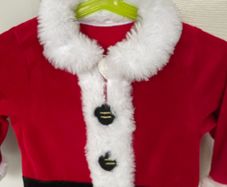 Like New: Christmas Santa Costume (9-12 months)