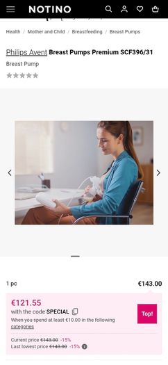 Philips Breast Pump Avent