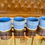 3 x Helen James Considered Uisce Mug Blue Grey Pattern Unused Image 10