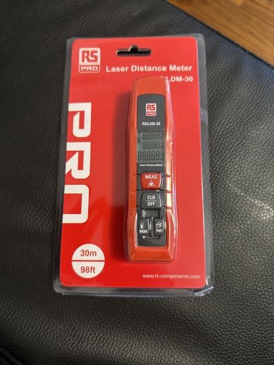RS pro laser distance meter 30m