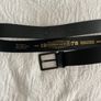 Belt Black Leather Diesel Belt Image 7