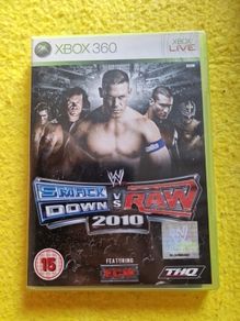 Smack Down vs. Raw 2010 xbox 360 games Original