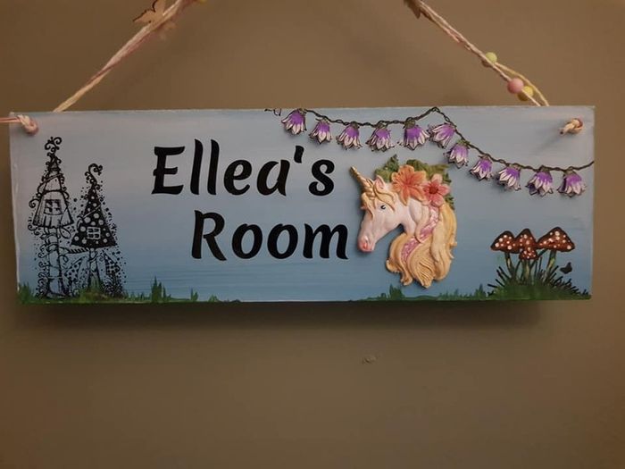 Handmade Personalised Bedroom Signs