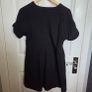 New Look button smock mini dress in black  , size 6 Image 6