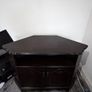 TV Stand - Dark Wood Image 3