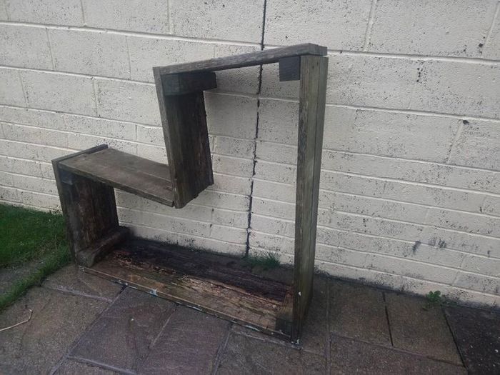 Raised flower bed