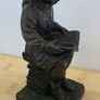 Vintage Genesis Girl Reading Book Bronze Effect Figurine / Statue Image 4