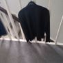 womens zara black faux leather jacket Image 2