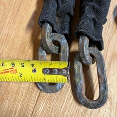 motorcycle bike motorbike chain and lock