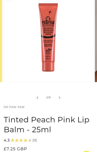 4 Euro Each!! - Brand New Dr. Paw Paw - Multi-Use - 4 In 1s - Size - Large 25ml - RP - 10.00 - Each