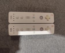 Two original Wii controllers