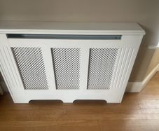 Radiator Covers x 4 White