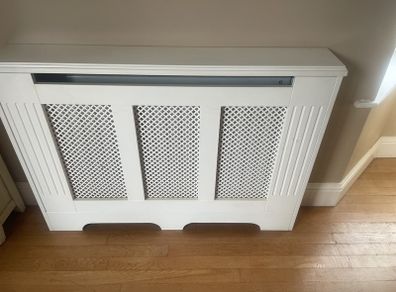 Radiator Covers x 4 White