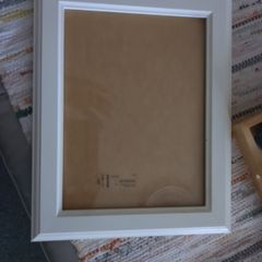 White picture frame