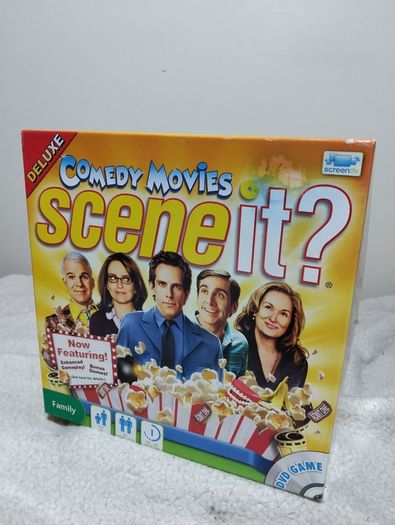 Scene It? Comedy Movies DELUXE EDITION The DVD Board Game