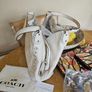 Coach Leather Cream Shoulder Bag / New Image 6