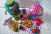 Sweet Treats Learning Cafe (Leap frog) - Shapes And Sharing Picnic Basket (Leap frog) - Laugh &amp; Learn Tea Set (Fisher-price)
