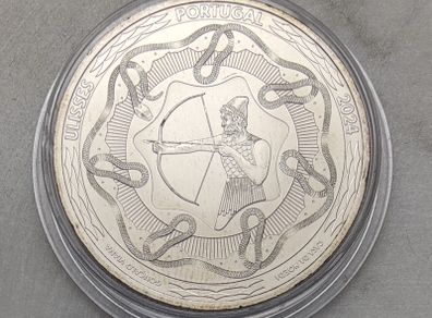 Portugal 5 Euro Base Metals Uncirculated Coin 2024 - Ulysses - Heroes and Creatures of Mythology