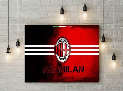 AC Milan football club printed picture on pvc foamex board