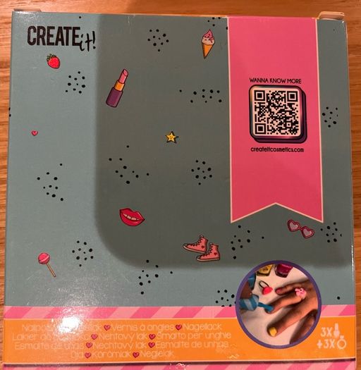 Create It - Nail Polish With Rings - Candy Explosion