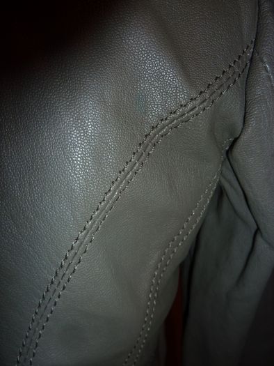 Bershka leather biker jacket size M