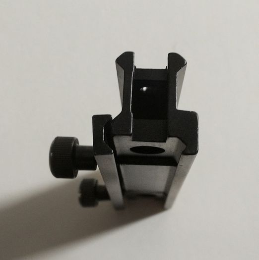 Tactical see thru picatinny scope mount for ASG