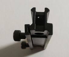 Tactical see thru picatinny scope mount for ASG