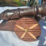 2 X 10" Wooden Desk Cannons Image 4