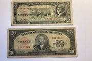 Banknotes Cuba