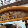 Large Round Mid Century Mirror Image 9