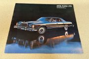 Ford Ltd 1978 Sales Brochure