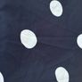 Navy Blue & White Polka Dot Fabric Image 2