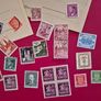 Selection of 3rd reich, stamps/ postcards/propaganda photo, and military feldpost. Image 2