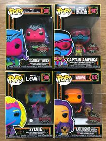 Funko Marvel Television: Blacklight Bundle (4 Pops!)