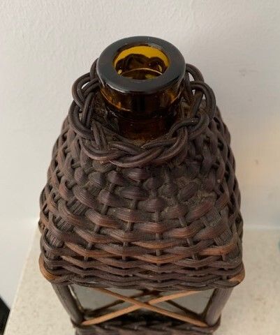 Vintage Musical Armagnac Bottle 1960s