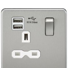 Socket with Dual USB